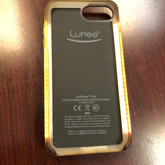 Lumee Rose Gold Duo Case with pop socket. - Picture 2 of 6